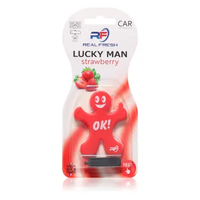 VINOVE Real Fresh Lucky Man Strawberry vůně do auta 1 ks