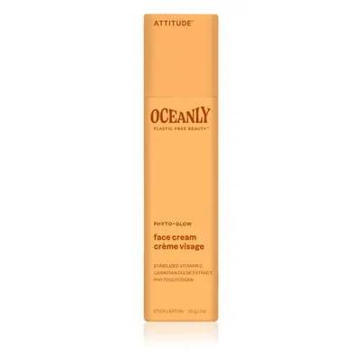 Attitude Oceanly Face Cream rozjasňující tuhý krém s vitaminem C 30 g