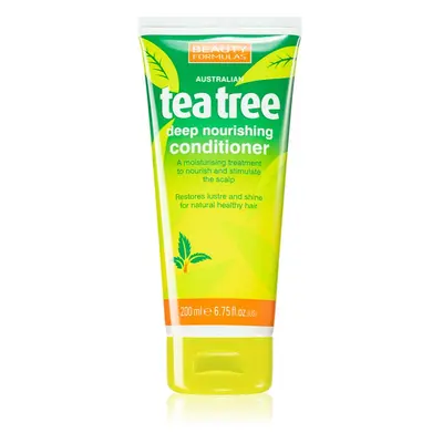 Beauty Formulas Tea Tree hydratační a vyživující kondicionér 200 ml