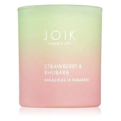 JOIK Home & Spa Strawberry & Rhubarb vonná svíčka 150 g