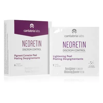 Neoretin Discrom control Lightening Peel enzymatický peeling s kyselinou glykolovou 6x1 ml