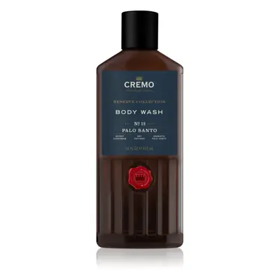 Cremo Reserve Collection Palo Santo energizující sprchový gel pro muže 473 ml