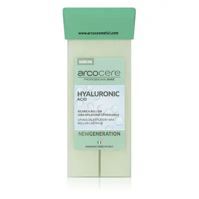 Arcocere Professional Wax Hyaluronic Acid epilační vosk roll-on náhradní náplň 100 ml