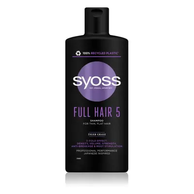 Syoss Full Hair 5 šampon pro jemné vlasy pro objem a vitalitu 440 ml