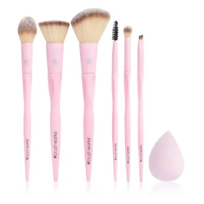 Brushworks Must-Have Brush Set Complexion sada štětců