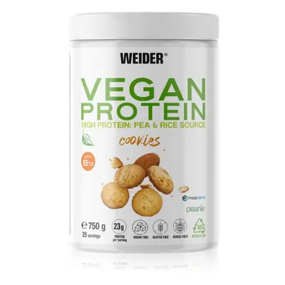 Weider Vegan Protein hrachový protein příchuť Cookies 750 g