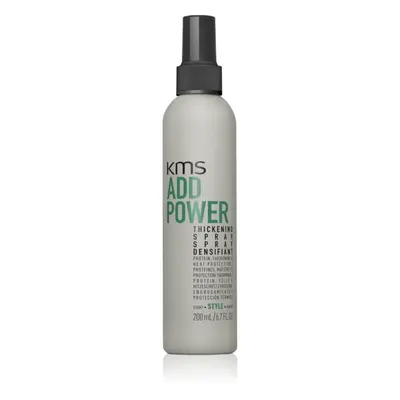 KMS Addpower Thickening Spray sprej na vlasy pro vlasy postrádající hustotu 200 ml