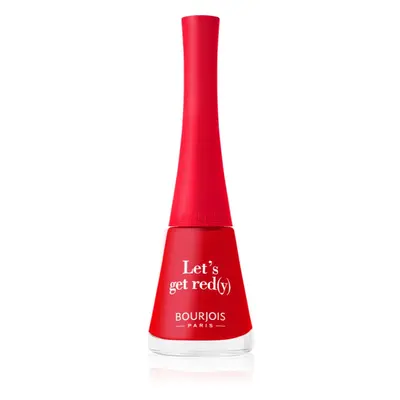 Bourjois 1 Seconde rychleschnoucí lak na nehty odstín 009 Let's Get Red(y) 9 ml