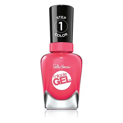 Sally Hansen Miracle Gel™ gelový lak na nehty bez užití UV/LED lampy odstín 339 Electric Pop 14,