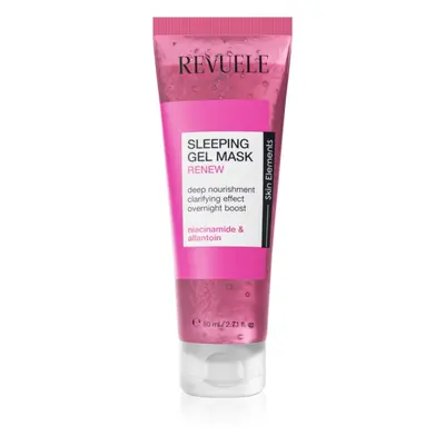 Revuele Sleeping Gel Mask Renew noční maska pro obnovu pleti proti vráskám 80 ml