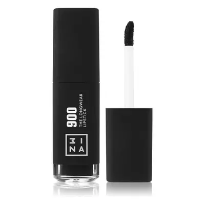 3INA The Longwear Lipstick dlouhotrvající tekutá rtěnka odstín 900 - Black 6 ml