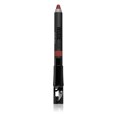 Nudestix Intense Matte univerzální tužka na rty a tváře odstín Royal 2,8 g