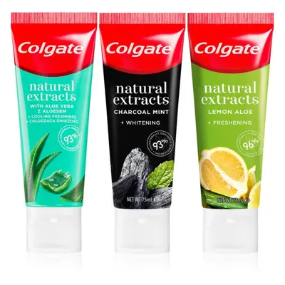 Colgate Naturals Mix přírodní zubní pasta 3x75 ml