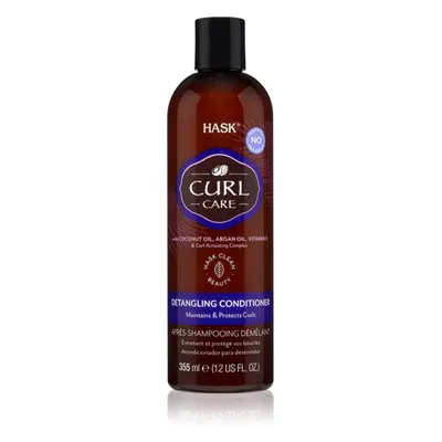 HASK Curl Care pečující kondicionér pro vlnité a kudrnaté vlasy 355 ml