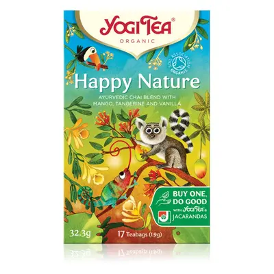 Yogi Tea Happy Nature BIO porcovaný čaj 17x1.9 g