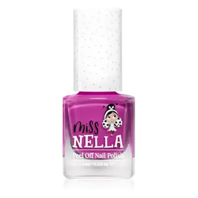 Miss Nella Peel Off Nail Polish lak na nehty pro děti MN04 Little Poppet 4 ml