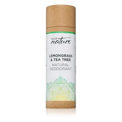 Your Nature Natural Deodorant tuhý deodorant Lemongrass & Tea Tree 70 g