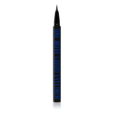 Inglot One Move precizní tekutá oční linka Denim Blue 0.55 ml