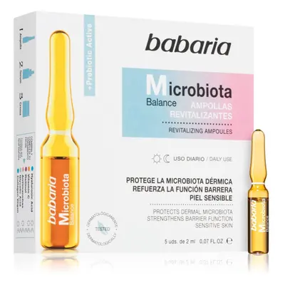 Babaria Microbiota Balance revitalizační sérum v ampulích 5x2 ml