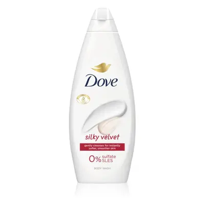 Dove Silky Velvet sprchový gel maxi 720 ml