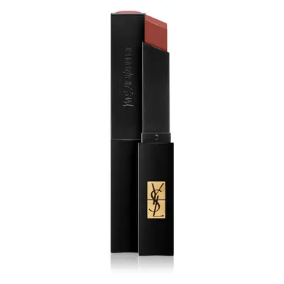 Yves Saint Laurent Rouge Pur Couture The Slim Velvet Radical tenká matující rtěnka s koženým efe