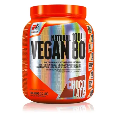 Extrifit Vegan 80 veganský protein příchuť Chocolate 1000 g