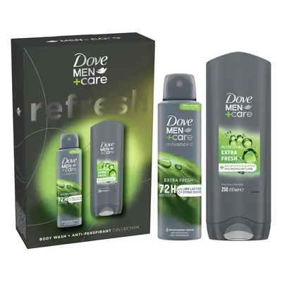 Dove Men+Care Refresh dárková sada na tělo pro muže Extra Fresh