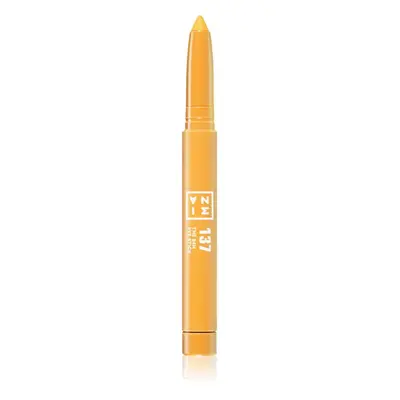 3INA The 24H Eye Stick dlouhotrvající oční stíny v tužce odstín 137 - Yellow 1,4 g