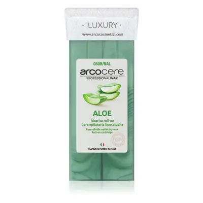 Arcocere Professional Wax Aloe epilační vosk roll-on náhradní náplň 100 ml