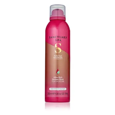 Sanctuary Spa Ruby Oud sprchová pěna s vyživujícím účinkem 200 ml