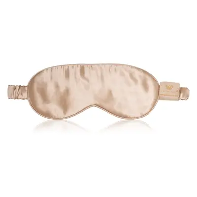 Crystallove Silk Eye Mask maska na spaní Gold