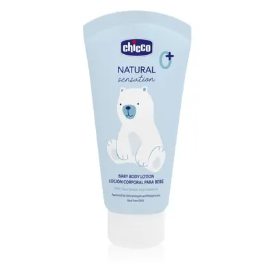 Chicco Natural Sensation Baby tělové mléko pro děti od narození 0+ 150 ml