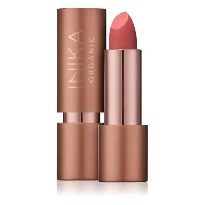 INIKA Organic Creamy Lipstick krémová hydratační rtěnka odstín Pink Poppy 4,2 g