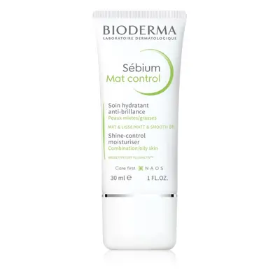 Bioderma Sébium Mat Control lehký hydratační krém proti lesknutí pleti a rozšířeným pórům 30 ml