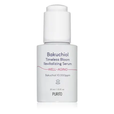 Purito Bakuchiol Timeless Bloom intenzivní revitalizační sérum pro obnovu pevnosti pleti 30 ml