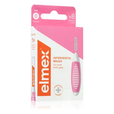 Elmex Interdental Brush mezizubní kartáčky 0.4 mm 8 ks