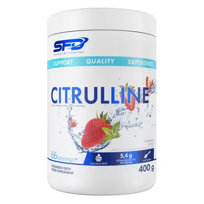 SFD Nutrition Citrulline podpora sportovního výkonu a regenerace příchuť Strawberry 400 g