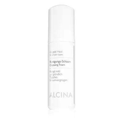 Alcina For All Skin Types čisticí pěna s panthenolem 150 ml