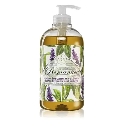 Nesti Dante Romantica Wild Tuscan Lavender and Verbena jemné tekuté mýdlo na ruce 500 ml