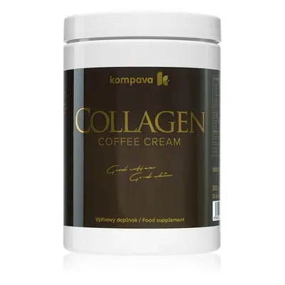 Kompava Collagen Coffee Cream kolagen v sáčku 300 g