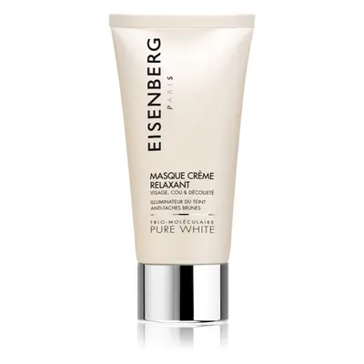 Eisenberg Pure White Masque Crème Relaxant hydratační a rozjasňující maska proti pigmentovým skv