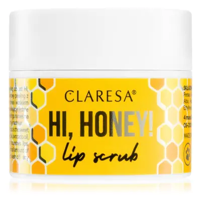 Claresa Hi, Honey peeling na rty s medem 15 g