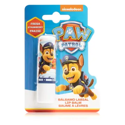 Nickelodeon Paw Patrol Lip Balm balzám na rty s jahodovou příchutí 4 g