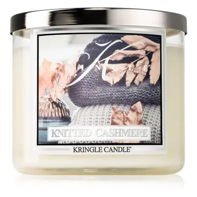 Kringle Candle Knitted Cashmere vonná svíčka 411 g