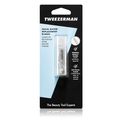 Tweezerman Facial Razor náhradní břity 4 ks