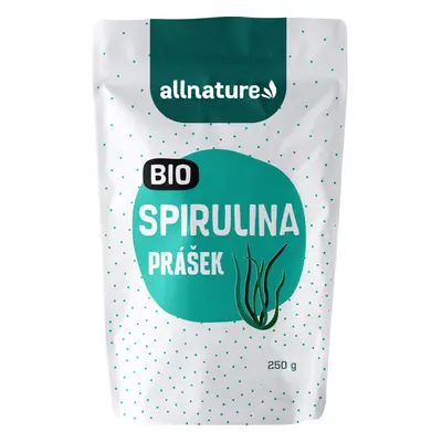 Allnature Spirulina BIO přírodní antioxidant v BIO kvalitě 250 g