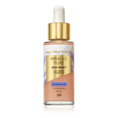 Max Factor Miracle Pure pečující make-up odstín 40-60 Light 30 ml