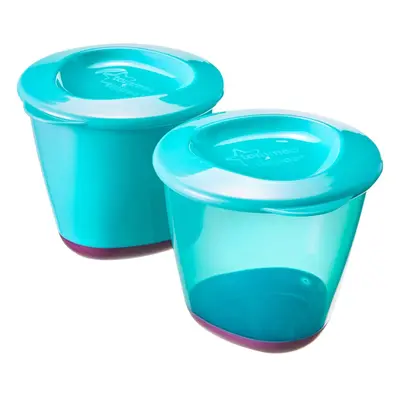 Tommee Tippee Pop-ups zásobníky k uchovávání pokrmů 2x110 ml