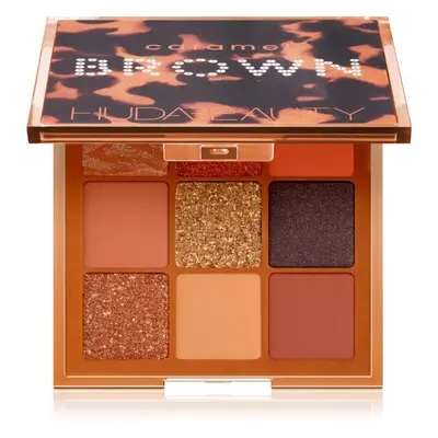 Huda Beauty Obsessions Palette Color Block paletka očních stínů odstín Caramel 7,5 g