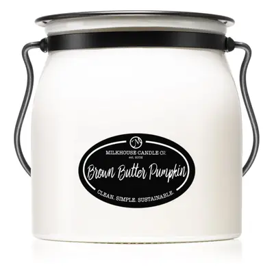 Milkhouse Candle Co. Creamery Brown Butter Pumpkin vonná svíčka Butter Jar 454 g